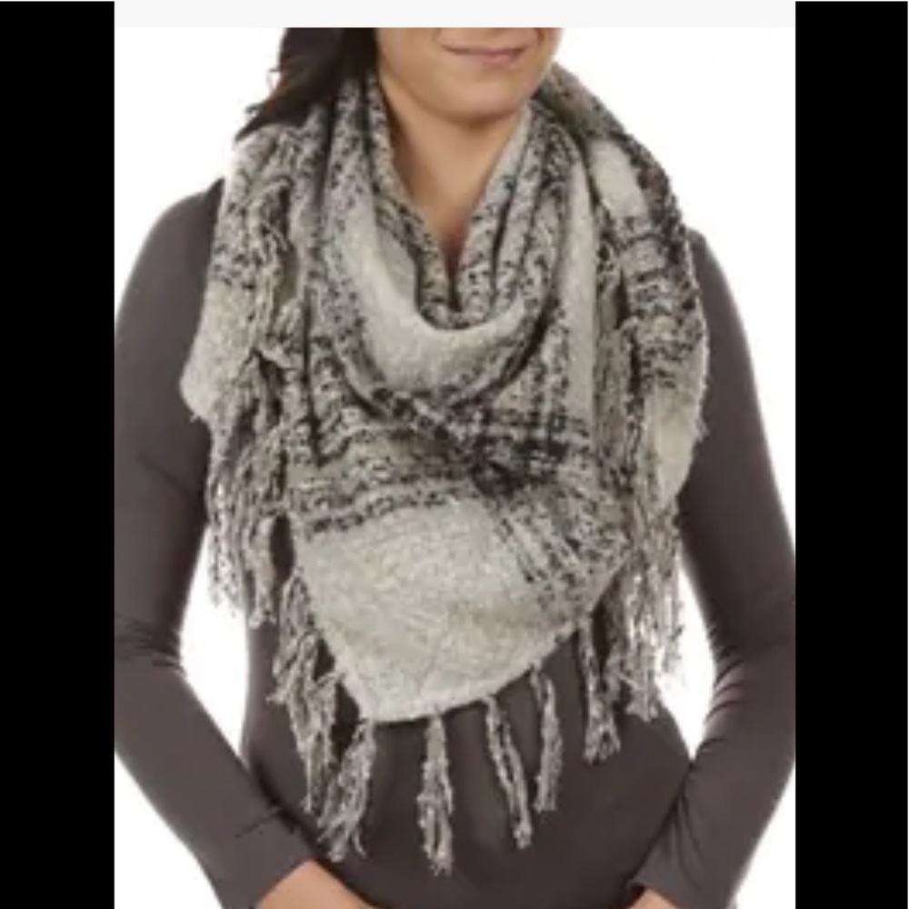 Grey Heather Scarf